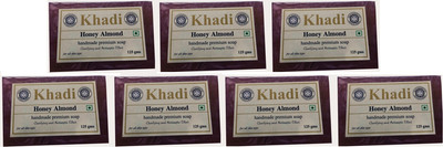 

Khadi Shivalik Honey & Almond Soap (Pack of 7)(875 g, Pack of 7)