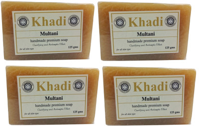 

Khadi Herbal Multani Soap(500 g, Pack of 4)