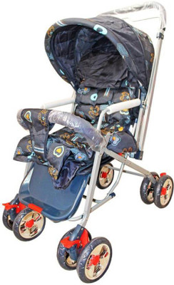 

INDMART 8 wheel premium Stroller(2, Multicolor)