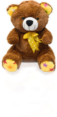 

Benny n Bunny Teddy with Scarf, Brown - 51 cm(Brown)