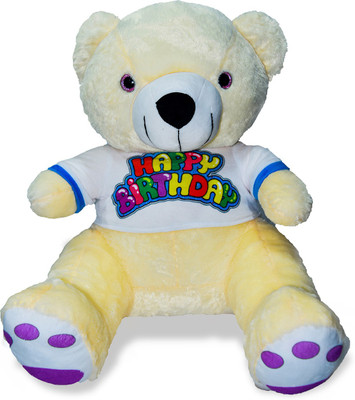 

Benny n Bunny Teddy with T-shirt, Cream - 51 cm(Cream)