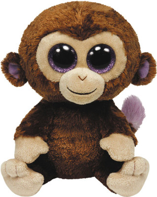 

ty Beanie Boos - Coconut - Monkey - 8 inch(Brown)