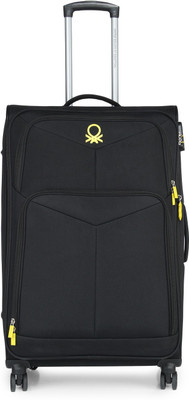 

United Colors of Benetton Soft Luggage Strolly Check-in Luggage -  inch(Black