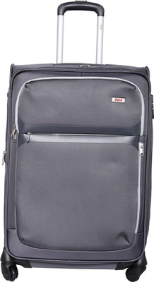 

VIP 4W EXP STROLLY (H) 65 CASTOR GREY Expandable Check-in Luggage -  inch(Grey