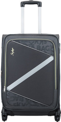 

Skybags SPOTLIGHT 4W EXP STROLLY (H) 65 CGY Expandable Check-in Luggage -  inch(Grey