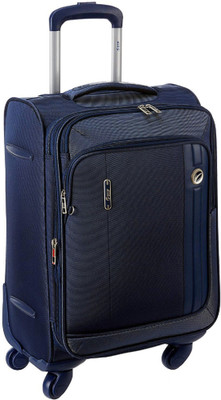 

VIP UNICORN X 4W EXP STROLLY 56 BLUE Expandable Cabin Luggage -  inch(Blue
