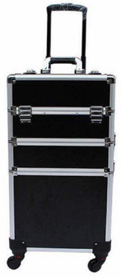 

Niryat international Trolly bags for travelling Expandable Cabin Luggage -  inch(Black