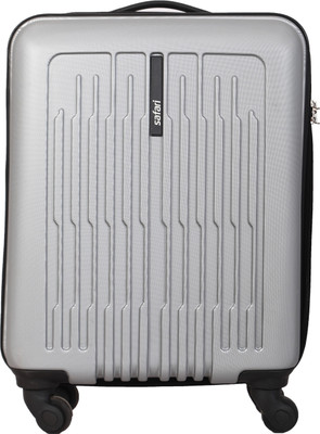 

Safari Hard Trolley 55 cm (Silver) Cabin Luggage -  inch(Silver