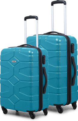 

Novex Miles - Pack of 2 ( inches and 20 inches) Check-in Luggage -  inch(Blue