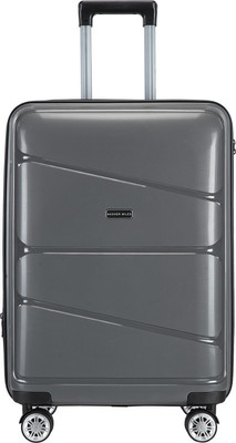 

Nasher Miles Warrior_Dark_Grey_ Expandable Check-in Luggage -  inch(Grey
