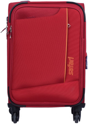 

Safari Rush 79 cm Soft Trolley (Red) Expandable Check-in Luggage - 31 inch(Red)
