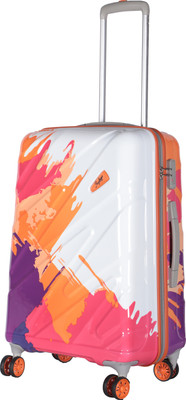 

Skybags Spinner Hard Trolley 69cm (Orange) Check-in Luggage -  inch(Multicolor