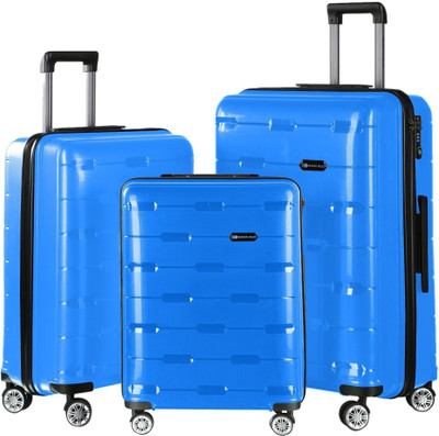 

Nasher Miles Santorini_Sapphire_20-24-28S3 Check-in Luggage -  inch(Multicolor, Blue, Blue;multicolor