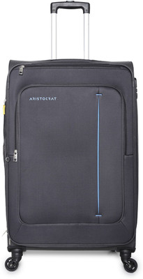 

Aristocrat 4W EXP STROLLY (H) 79 GREY Expandable Check-in Luggage -  inch(Grey