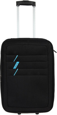

Tamo Skylar Cabin Soft Luggage Black Color  Inch Capacity 34L Expandable Cabin Luggage -  inch(Black