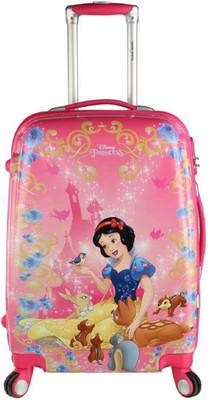 

Fashion Knockout snow white pink princess character trolley bag Expandable Cabin Luggage -  inch(Multicolor
