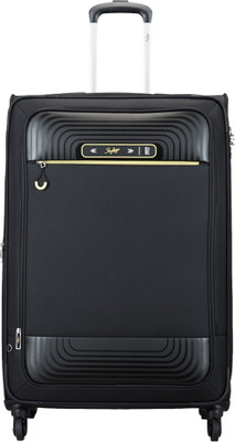

Skybags QUARTZ 4W EXP STROLLY 81 BLACK Expandable Check-in Luggage -  inch(Black