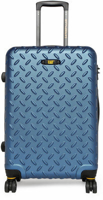 

CAT Cargo Industrial Plate ABS 59 Liters Hard Sided Suitcase Check-in Luggage -  inch(Blue