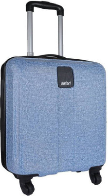 

Safari Suitcase grey Expandable Check-in Luggage -  inch(Blue