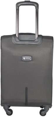 

Texas USA Exclusive Range of Imported Soft Luggage Trolley Set of 3 20 inch Cabin 24 and 28 inch Check in Bagagge Expandable Cabin Luggage -  inch(Grey