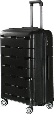 

Nasher Miles Santorini PP Hard-Sided Check-In Luggage Bag Black 25.6 Inch | 65CM Trolley/Travel/Tourist Check-in Luggage -  inch(Black