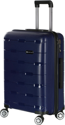 

Nasher Miles Santorini PP Hard-Sided Check-In Luggage Bag Navy Blue 25.6 Inch | 65CM Trolley/Travel/Tourist Check-in Luggage -  inch(Multicolor