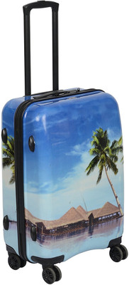 

TopMove Beach Tree Check-in Luggage -  inch(Blue