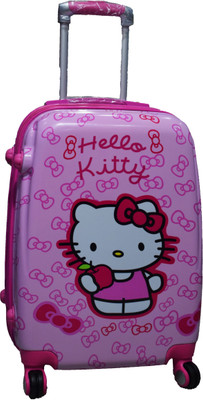 

sinomate Exclusive Designer Hello Kitty Trolley Bag Cabin Luggage -  inch(Multicolor