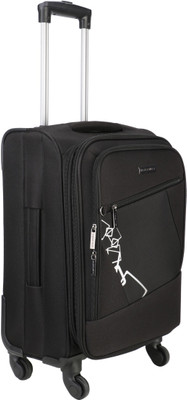 

Nasher Miles Bogota Expander Soft Side Checkin Luggage| Black  Inch /75CM Trolley/Travel/Tourist Bag Expandable Check-in Luggage -  inch(Black