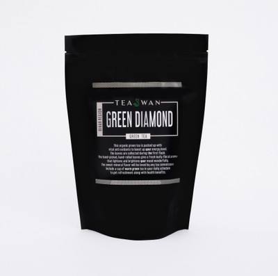 

TeaSwan Doke Green Diamond Green Tea, 50gm Unflavoured Green Tea Vacuum Pack(50 g)