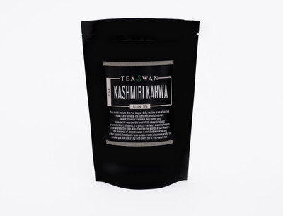 

TeaSwan Kashmiri Kahwa Black Tea,100gm Unflavoured Black Tea Vacuum Pack(100 g)