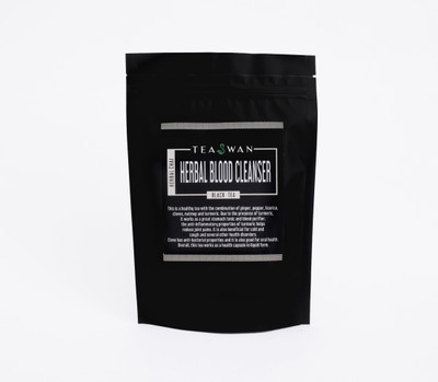 

TeaSwan Herbal Blood Cleanser Black Tea,100gm Unflavoured Black Tea Vacuum Pack(100 g)