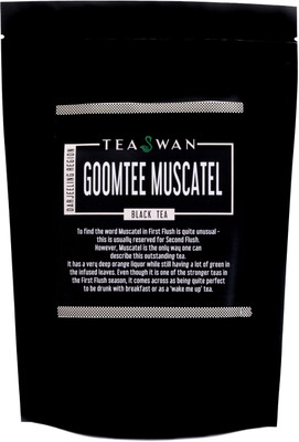 

TeaSwan Goomtee Muscatel Black Tea, 50gm Unflavoured Black Tea Vacuum Pack(50 g)