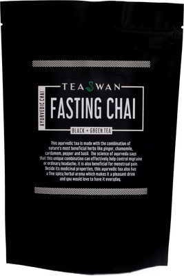 

TeaSwan Herbal Fasting Tea,100gm Unflavoured Green Tea Vacuum Pack(100 g)