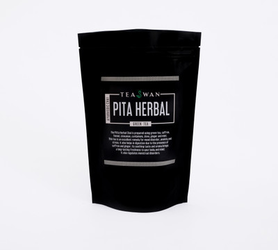 

TeaSwan Pita Herbal Green Tea,100gm Unflavoured Green Tea Vacuum Pack(100 g)