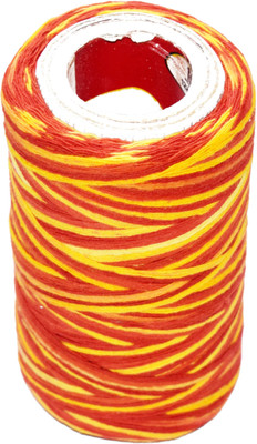 oramsa red, yellow, maroon Thread(100 m Pack of1)