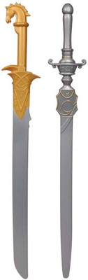 

Starsky Wishkart Bahubali And Devsena Premium Quality Sword Toy For Kids (Multicolor)(Silver)