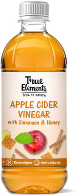 

True Elements Ture Elements Apple Cider Vinegar with Cinnamon and Honey Vinegar Vinegar(500 ml)