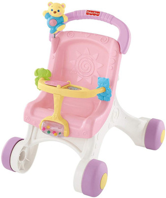 

Fisher-Price 2-in-1 Walker With Parent Rod(Multicolor)