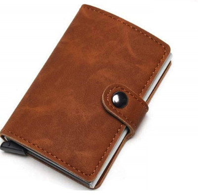 

Cell Escape Men Brown Artificial Leather Wallet(6 Card Slots)