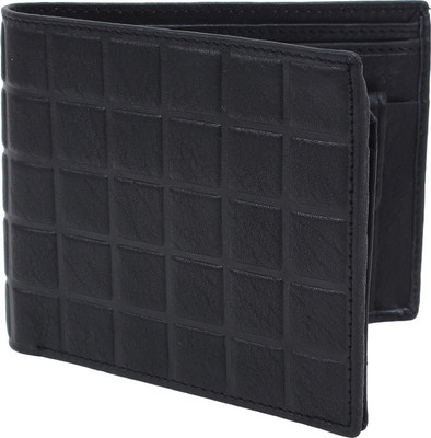 

ATSH Men Black Genuine Leather Wallet(7 Card Slots)
