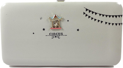

SB Women Grey Artificial Leather Wallet(4 Card Slots)