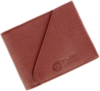 

TnW Men Casual Brown Artificial Leather Wallet(3 Card Slots)