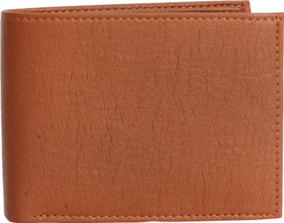 

SEASONFRANK Men Orange Genuine Leather Wallet(11 Card Slots)