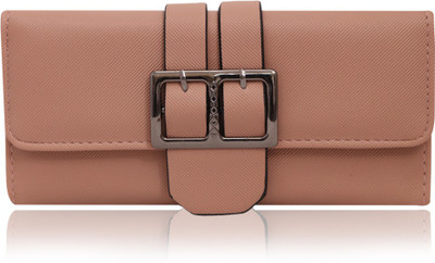 

Cidky Women Beige Artificial Leather Wrist Wallet(10 Card Slots), Stylish begie