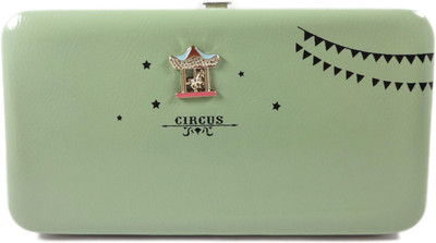 

SB Women Green Artificial Leather Wallet(4 Card Slots)