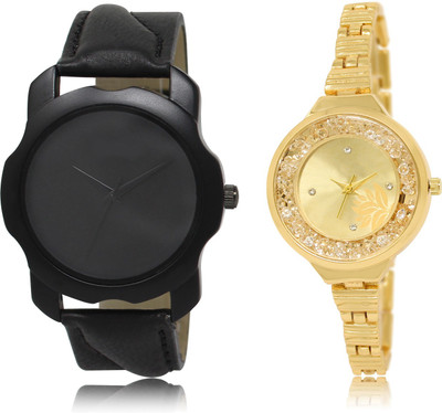 

The Shopoholic Latest Collection Fancy And Attractive Black And Gold Dial Analog Watch For Boys And Girls Watch Stylish Watch - For Men & Women