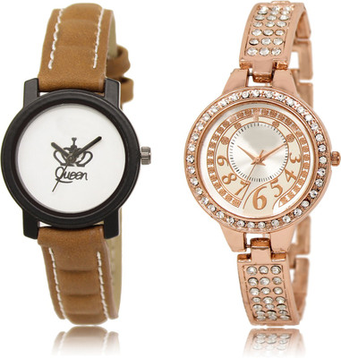 

The Shopoholic Treny and Precious White And Silver Dial Analog Watch For Girls Stylish Watches For Girls Watch - For Women