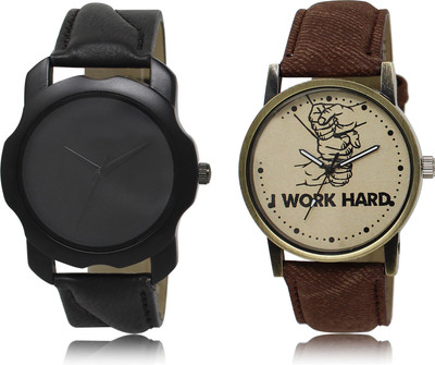 

The Shopoholic Fashionable Fancy CollectionÃÂ Black And Brown Dial Analog Watch For Boys Watch For Mens Casual Watch - For Men