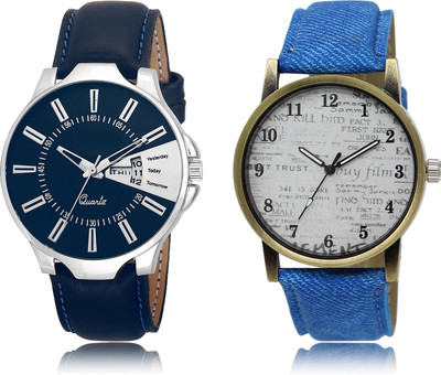 

The Shopoholic New Collection Blue And White Dial Analog Watch For Boys Stylish Watch For Boys Watch - For Men